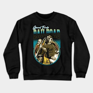 Inside Looking Out Revival Iconic Funk Railroad Nostalgia Fashion Crewneck Sweatshirt